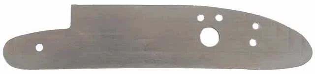 lock plate, 4.85 x .99" machined, left hand