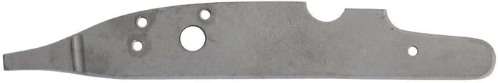 lock plate, .86 x 5.48", drilled & tapped, for 7/16" drum