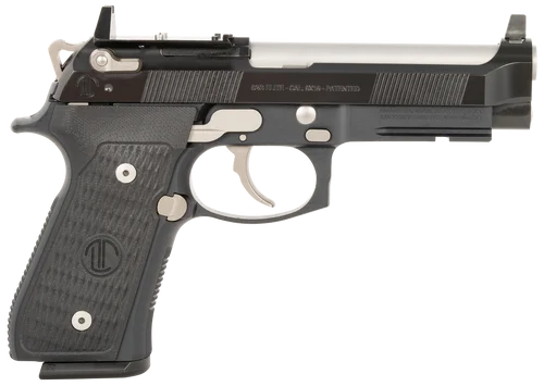 LTT 92 Elite 9mm, 4.7" Barrel, Black, Picatinny Rail, G10 Grips, 18rd