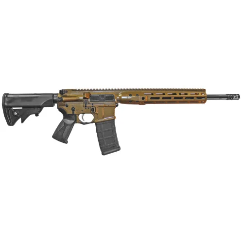 LWRC Direct Impingement 300 Blackout, 16.1" Threaded Barrel, Burnt Bronze, M-Lok Handguard, 30rd