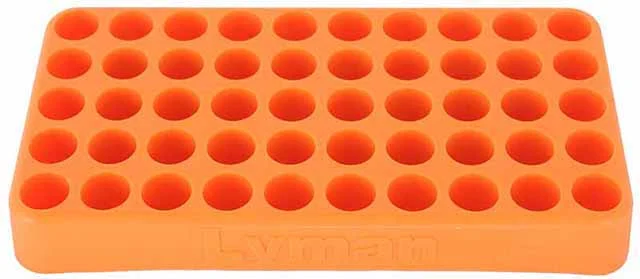 Lyman's Custom Fit Loading Blocks,hold 50 cartridges, .530 diameter holes