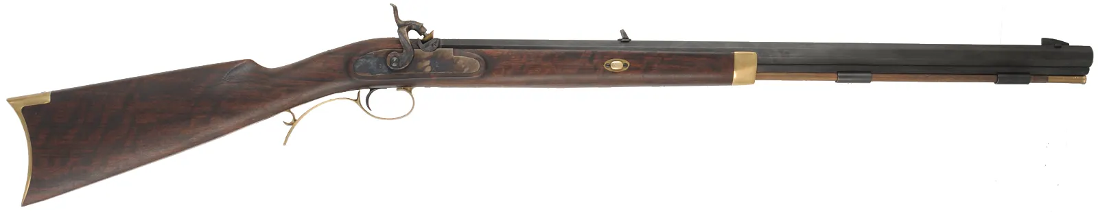 Lyman Trade Rifle,.50 caliber, 28" barrel, percussion, walnut, brass trim,repaired crack on toe, used, by Investarms