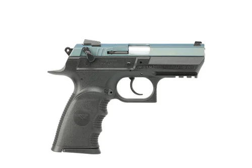 Magnum Research Baby Eagle III 9mm, 3.8" Barrel, Northern Lights Slide, Black Frame, 15rd