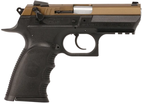 Magnum Research Baby Eagle III 9mm, 3.85" Barrel, Burnt Bronze Slide, Black Frame, 15rd