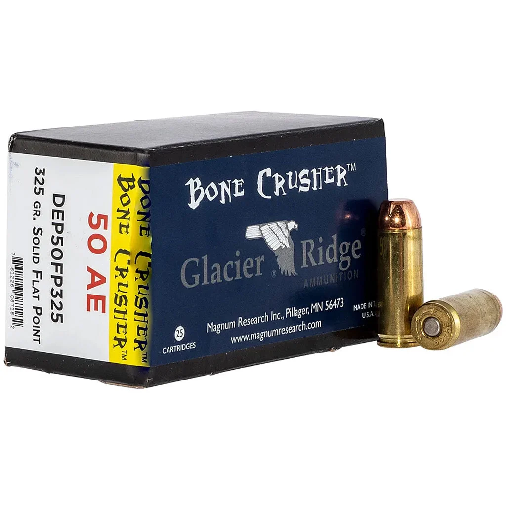 Magnum Research DEP50FP325 BoneCrusher Flat Point325 Grain .50 AE
