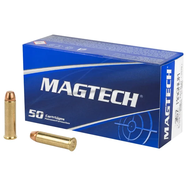 MAGTECH 357 MAG 125 FMJ FLAT 50RD