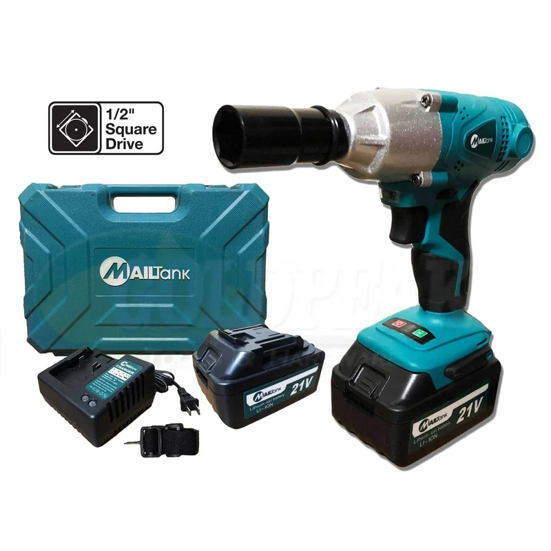 Mailtank SH-53 21V Cordless Impact Wrench 1/2″ Drive