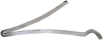 Mainspring, right, tempered steel