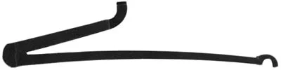 mainspring, tempered, slot for link