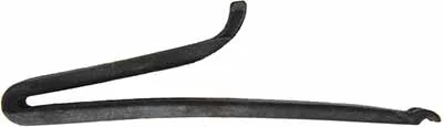 Mainspring, wax cast steel, tempered