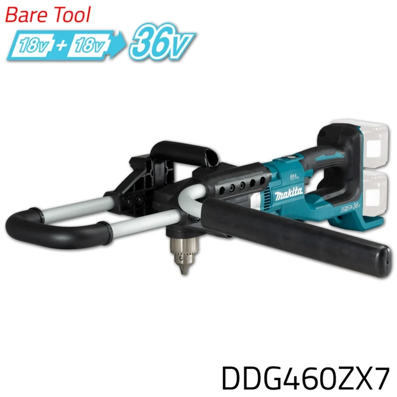 Makita DDG460ZX7 36V Cordless Brushless Earth Auger (LXT-Series) [Bare Tool]