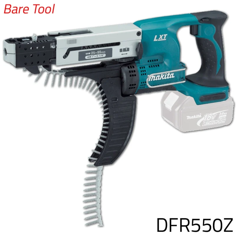 Makita DFR550Z 18V Cordless Auto Feed Screwdriver w/ Silent Clutch (LXT-Series) [Bare Tool]