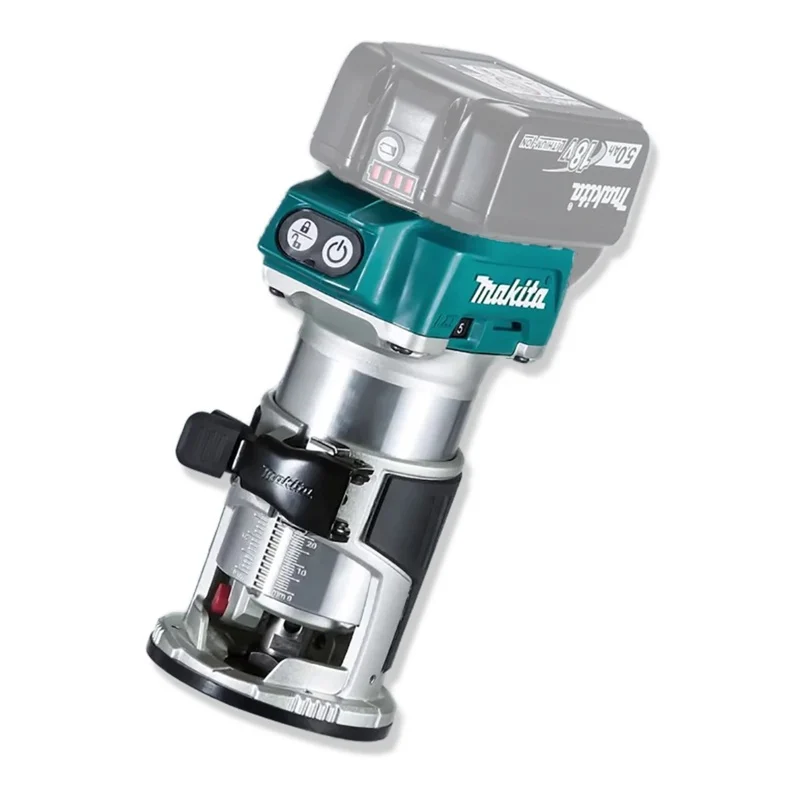 Makita DRT50Z 18V Cordless Brushless Laminate Trimmer / Palm Router (LXT-Series) [Bare Tool]