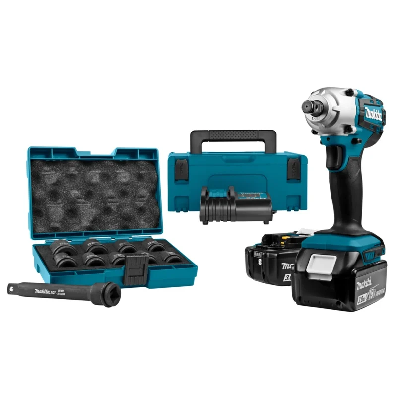 Makita DTW190JX1 18V Cordless Impact Wrench (LXT-Series)