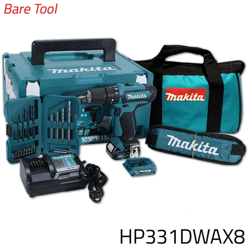 Makita HP331DWAX8 12V Cordless Hammer Driver Drill (CXT Series)