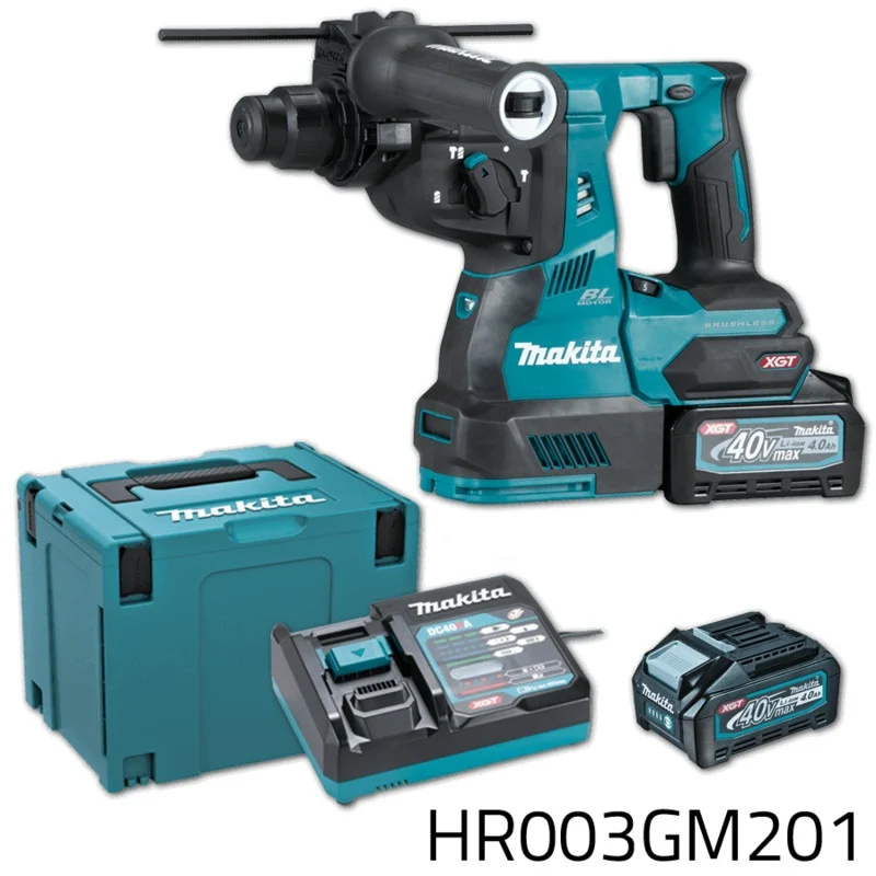 Makita HR003GM201 40V Cordless Brushless Combination Hammer (XGT Series) [Set]