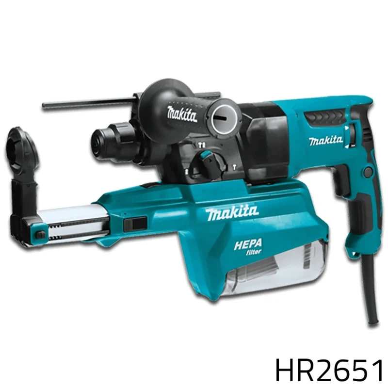 Makita HR2651 Combination Rotary Hammer with Filter Vacuum