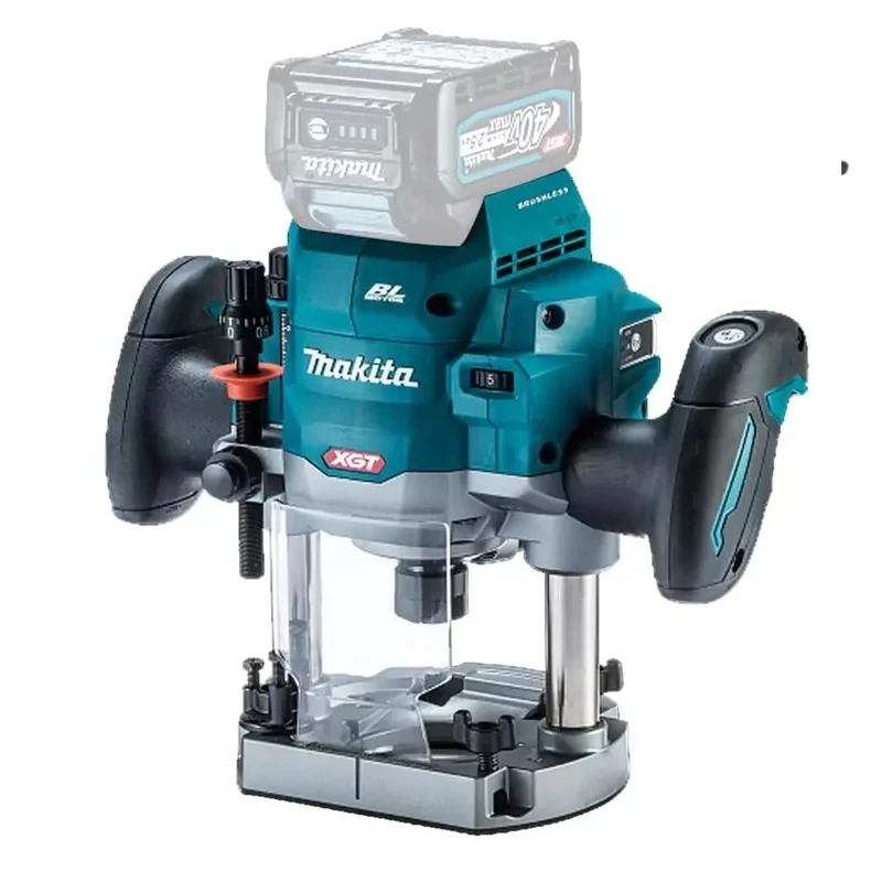 Makita RP001GZ Cordless Brushless Plunge Router 40V 1/2″ (XGT/AWS) [Bare Tool]