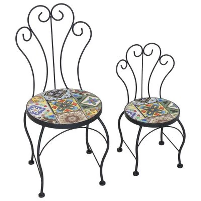 Malaga Plant Chair Black D20H42