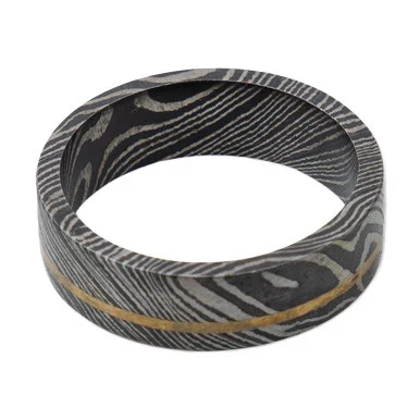 Marble's Damascus Ring #2 Size 12 DM00212