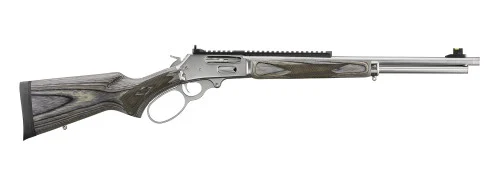Marlin 336 SBL Series 30-30 Winchester, 19.1" Threaded Barrel, Gray Laminate Furniture, Stainless Rec, 6rd
