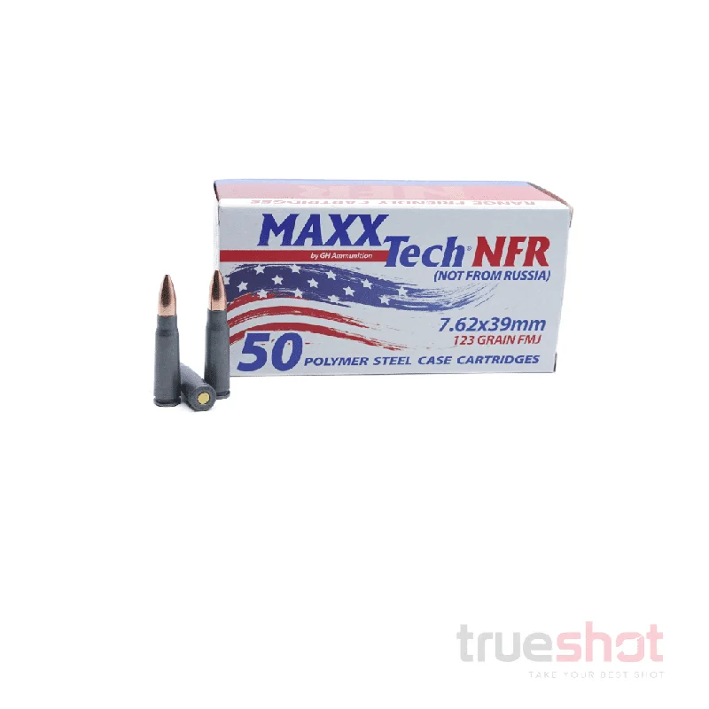 Maxxtech – NFR – 7.62×39 – 123 Grain – FMJ – Steel Case