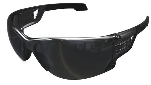Mechanix Wear Type-N OSFA Smoke Lens Anti-Scratch Black Frame
