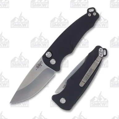 Medford Smooth Criminal Automatic Knife Tumbled Drop Point/Black