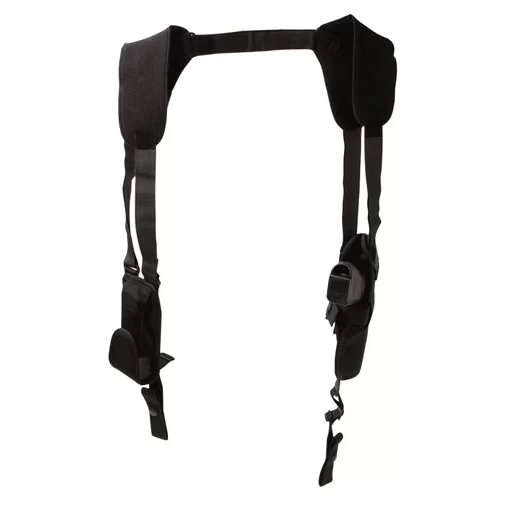 Uncle Mike’s Pro-Pak Vertical Shoulder Holster Kodra Nylon, Right Hand, 4-1/2″ – 5″ Barrel Lg. Au