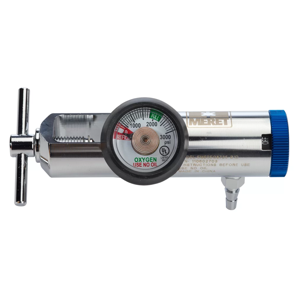 Meret CG870 All Brass 3000 PSI Oxygen Regulator