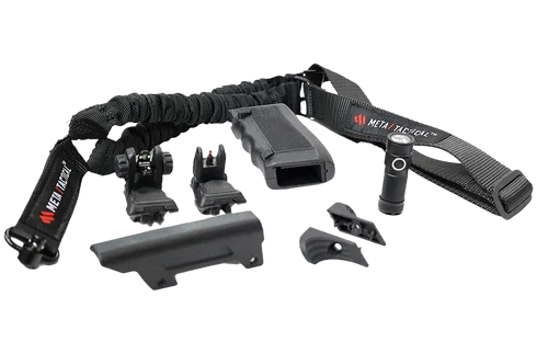Meta Tactical Llc MX-1 Ultimate Upgrade Kit Black Compatible Glock 10mm Auto/45 ACP/9mm/40 S&W, Black