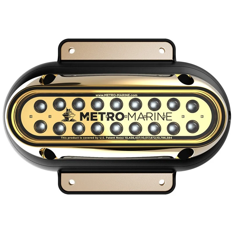 Metro Marine High-Output Elongated Surface Mount Light w/Intelligent Monochromatic LEDs – Aqua, 90 Beam [F-SME1-H-A3-90]
