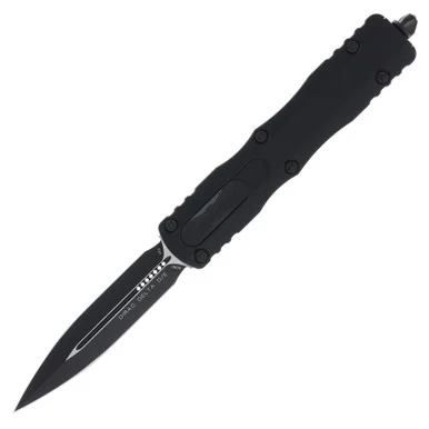 Microtech Dirac Delta OTF Automatic Knife Tactical Blackout D/E3.75" Blade. 5.5" Closed. 9.25" Overall. 4.55oz. AUMT2271T