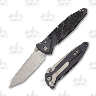 Microtech SOCOM Elite Manual Apocalyptic T/E Black P/S MT16111AP