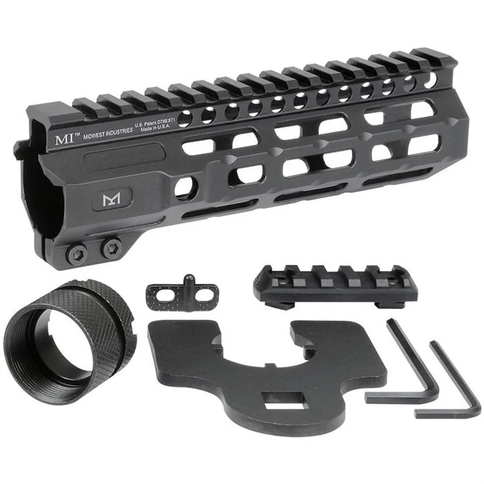 MIDWEST INDUSTRIES, INC.COMBAT M-LOK FREE FLOAT HANDGUARDS FOR AR-15