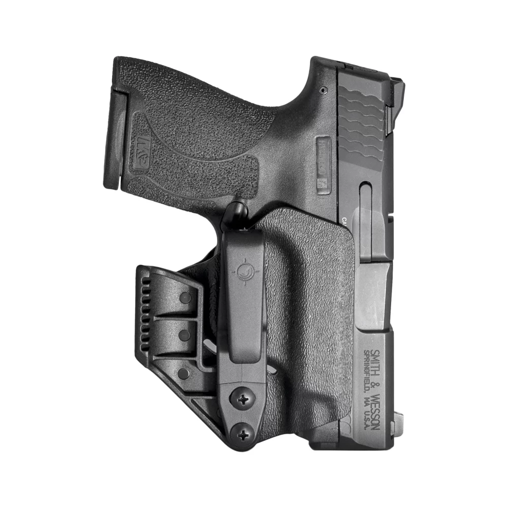Mission First Minimalist Holster Smith & Wesson M&P Shield 1.0 & 2.0 9mm/40 Cal with or with out laser, Claw for Right Hand Only