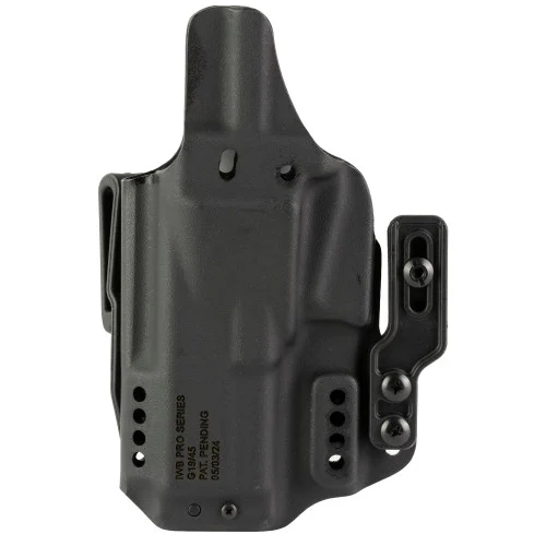 Mission First Tactical Pro Series Inside Waistband Black Fits Glock 19/45 Ruger RXM Ambidextrous
