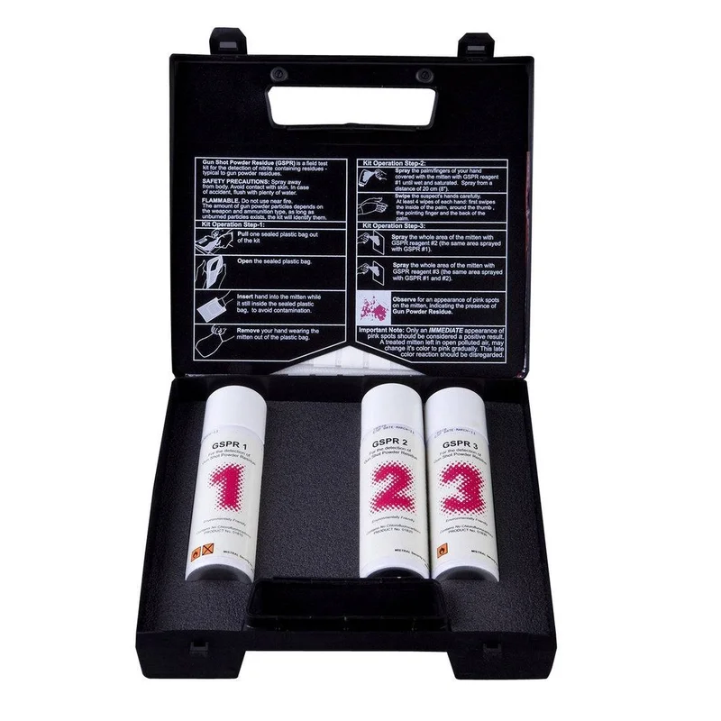 Mistral 01830 GSPR 3 Gun Shot Residues Forensic Aerosol