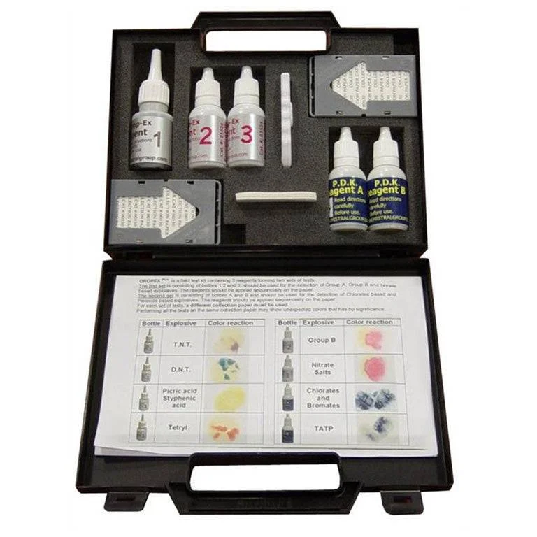 Mistral 1534 Dropex 3 (50 Tests) Explosive Detection and Identification Kits
