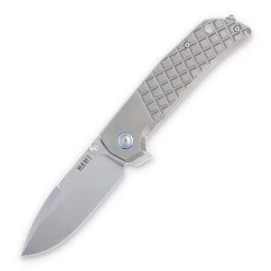 MKM Maximo Folding Knife Sandblasted Titanium MKMMT