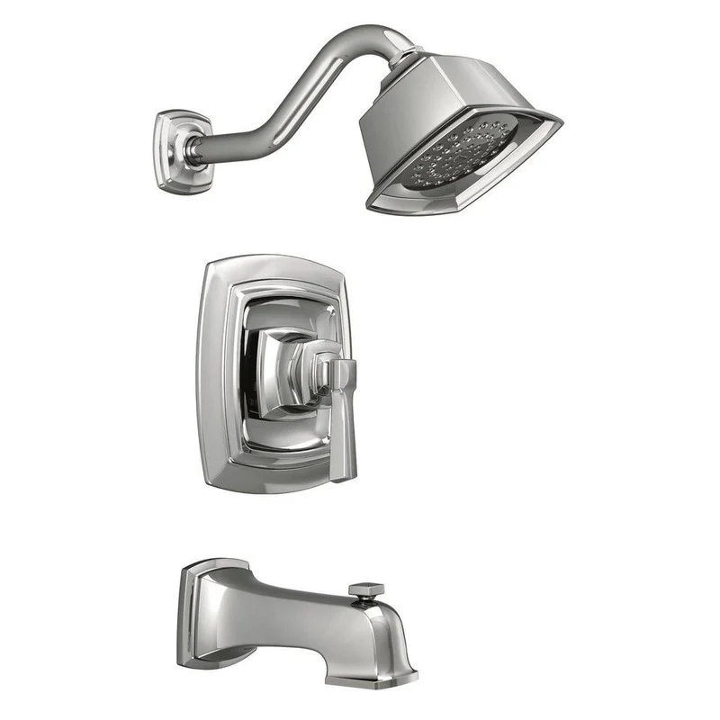 Moen Boardwalk One Handle Single Function Bathtub & Shower Faucet in Chrome (Trim Only) | Ferguson