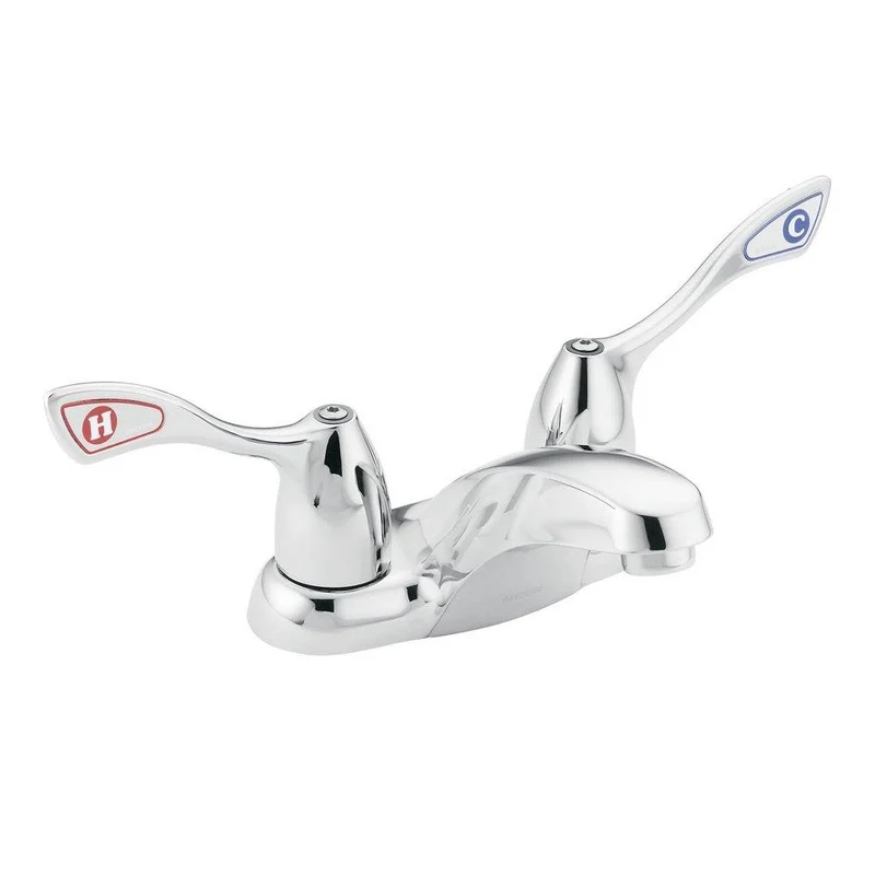 Moen M-BITION Two Handle Centerset Bathroom Sink Faucet in Polished Chrome | Ferguson