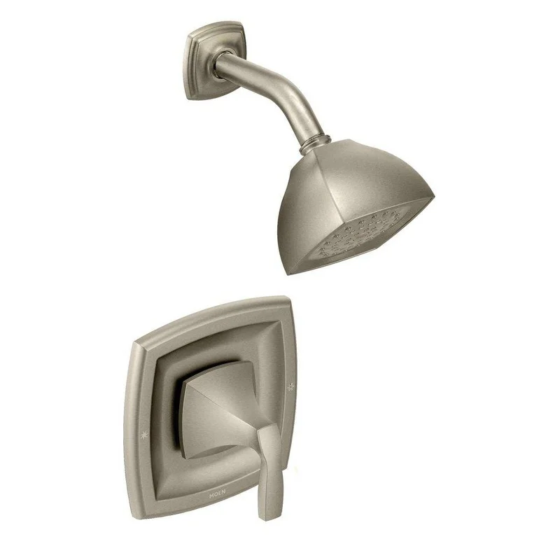 Moen Voss One Handle Single Function Shower Faucet in Brushed Nickel (Trim Only) | Ferguson