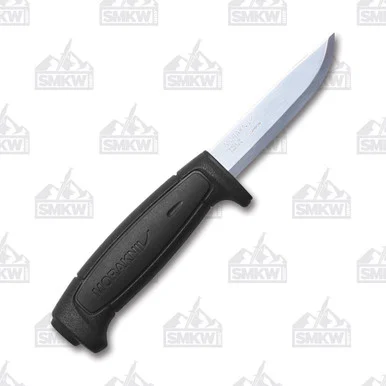 Morakniv Basic 511 Fixed Knife Black 3.5in Carbon Clip Point FS12810