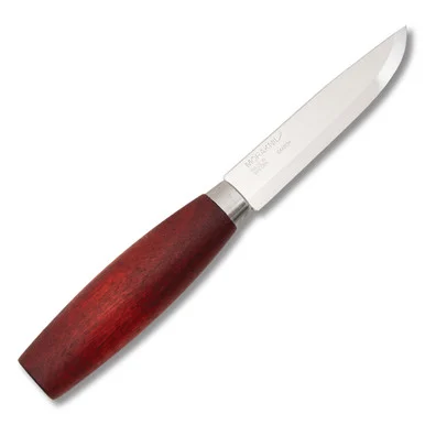 Morakniv Knives Classic No.2 Red Fixed Blade Knife 4.2in Drop Point FS13604