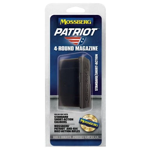 Mossberg 95347 Mossberg 6.5 Creed/243,308 Win/7mm-08 Rem 4×4, Patriot SA 4rd Black Detachable