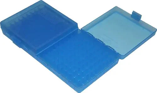 MTM AMMO BOX 45ACP/40SW/10MM 200-ROUNDS BLUE