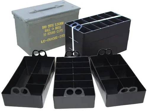 MTM AMMO CAN ORGANIZER 3-PACK FITS ALL .50BMG AMMO CANS