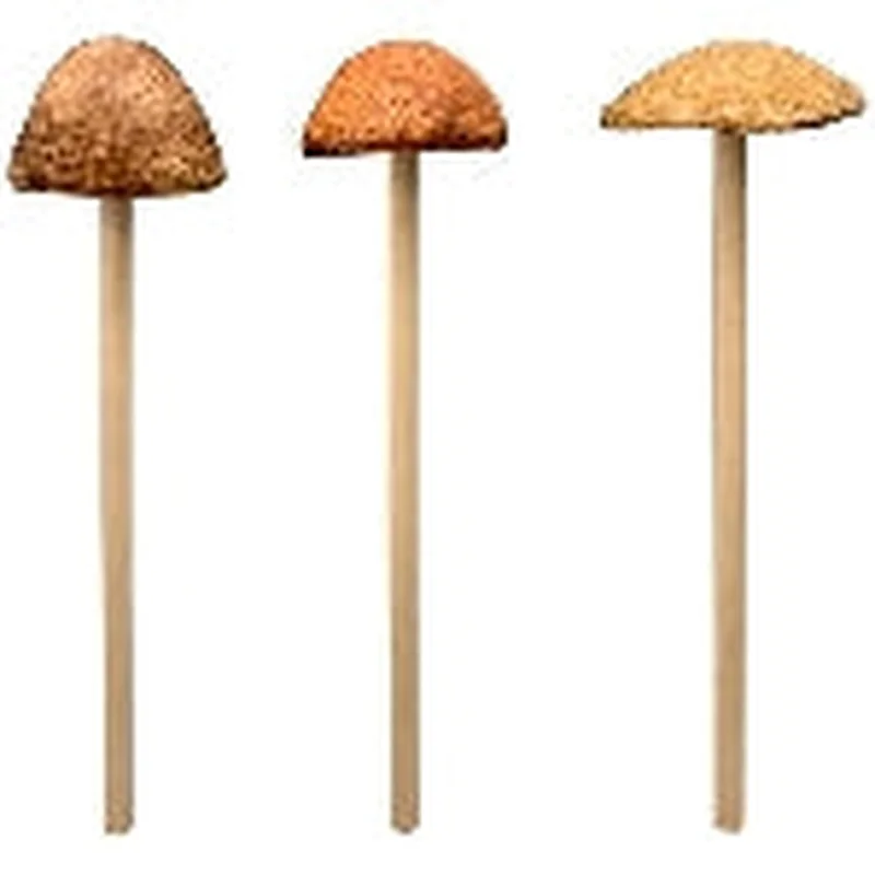 Mushroom stake Marta, Stoneware, 6,4×6,4×4,9 cm