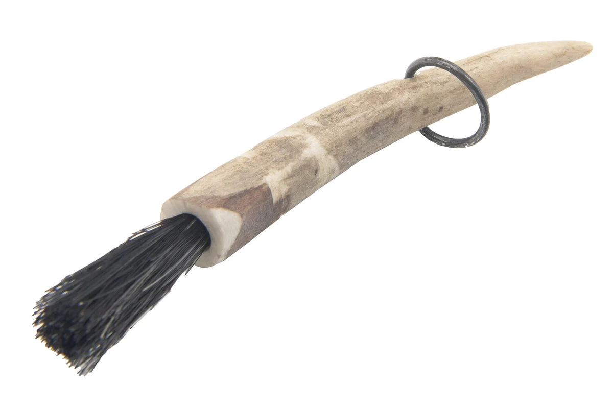 Muzzle-Loaders Antler Flintlock Pan Brush